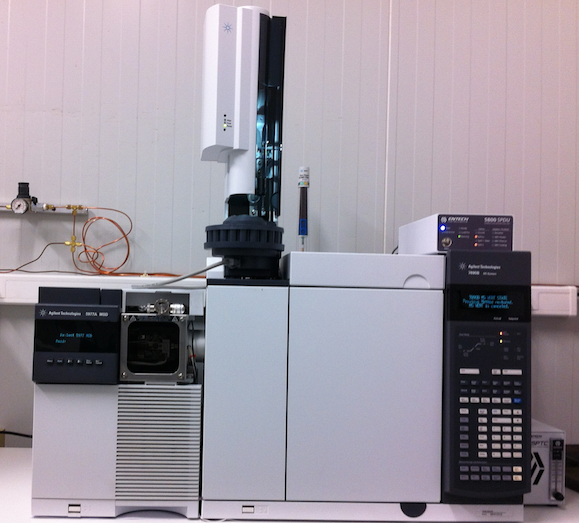 New last generation Gas Chromatograph Mass Spectrometer (GCMS) of Flamel Aromatic SAS